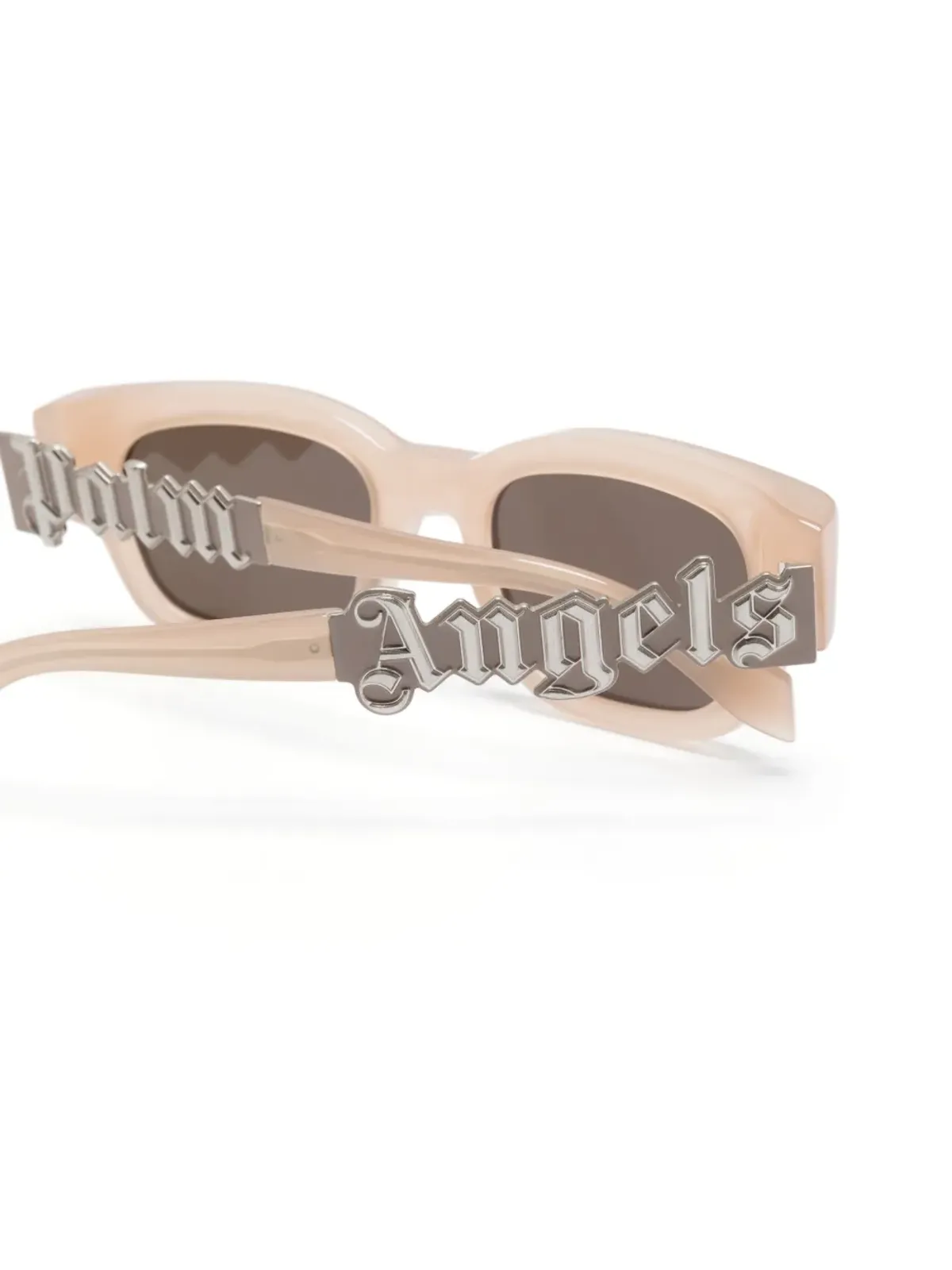 Palm Angels Eyewear ロゴプレート付きスクエアフレーム サングラス - 画像3