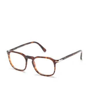 Persol べっ甲柄 矩形フレーム眼鏡 - サムネイル2