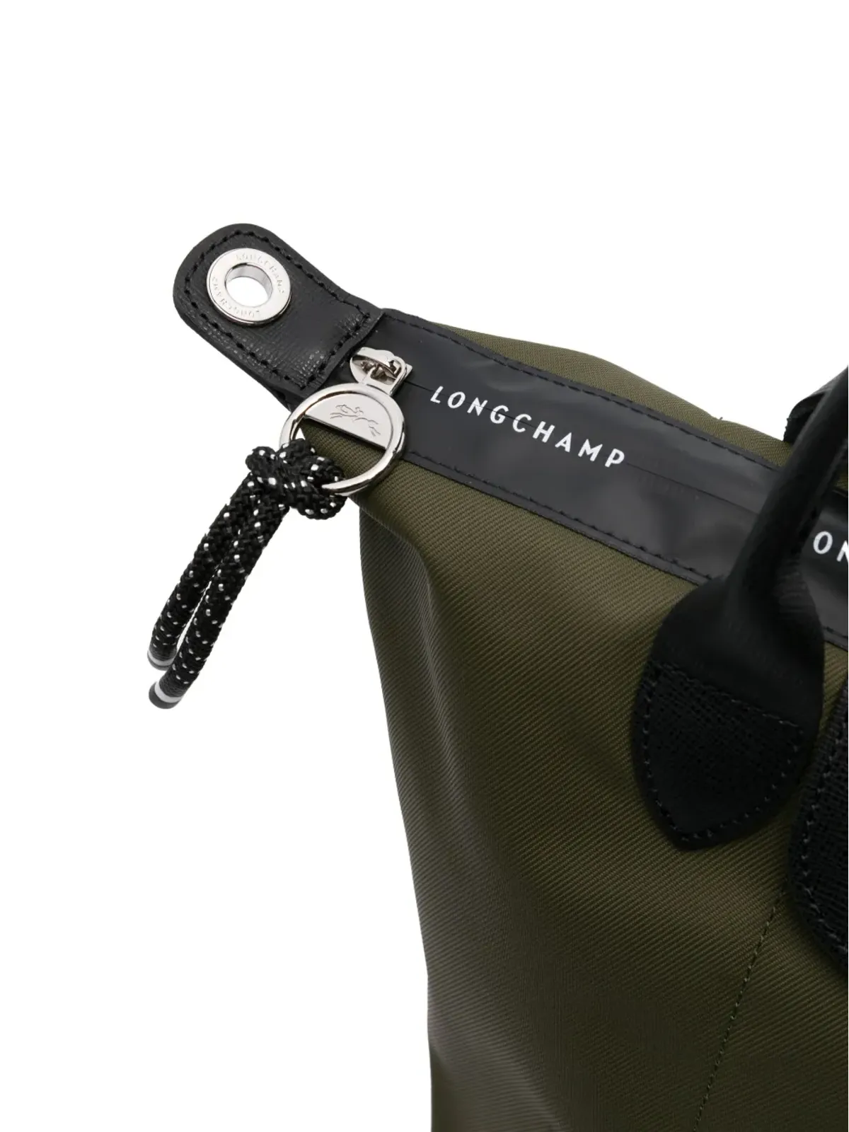 Longchamp Le Pliage Energy ECONYL®レザー バッグ - グリーン - 画像4