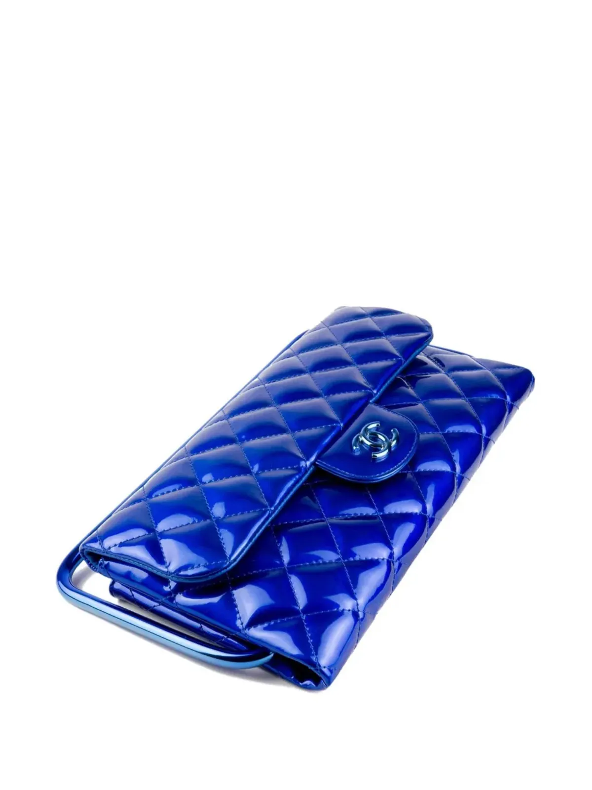 CHANEL ビンテージ ダイヤモンドキルト トートバッグ - 画像2