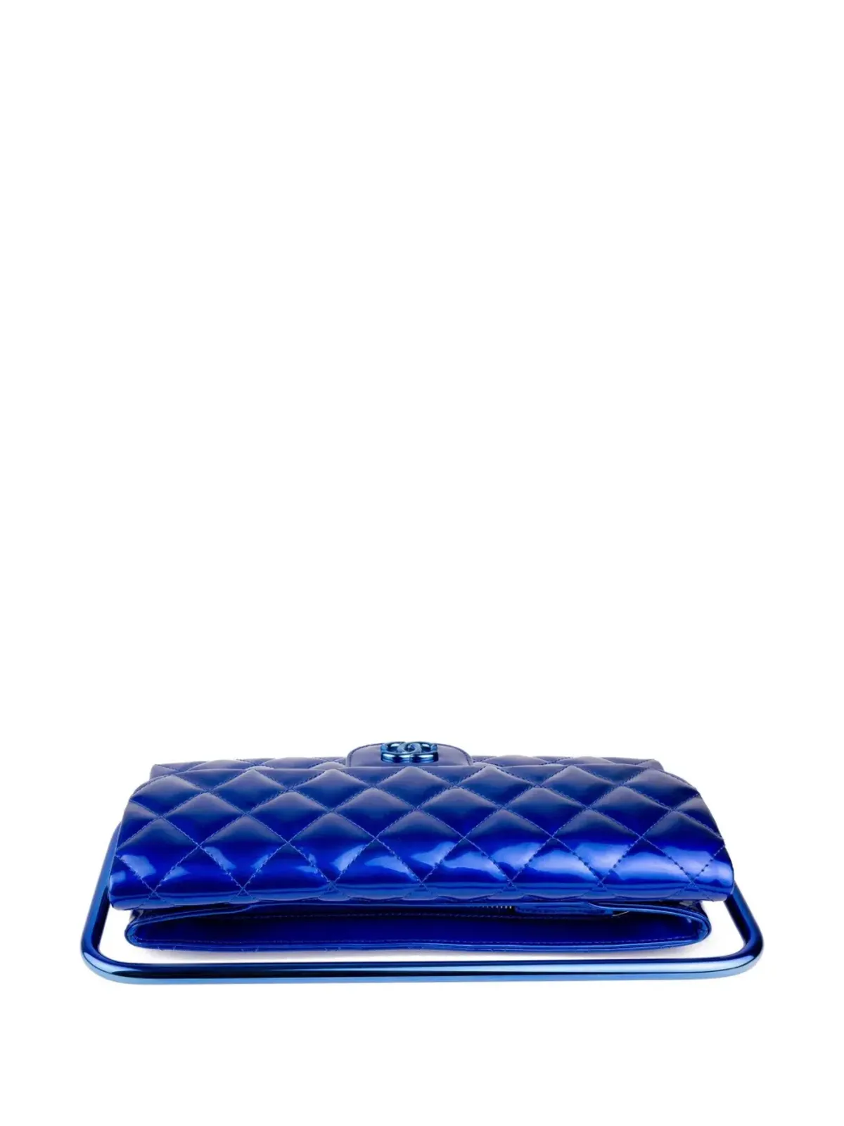 CHANEL ビンテージ ダイヤモンドキルト トートバッグ - 画像3