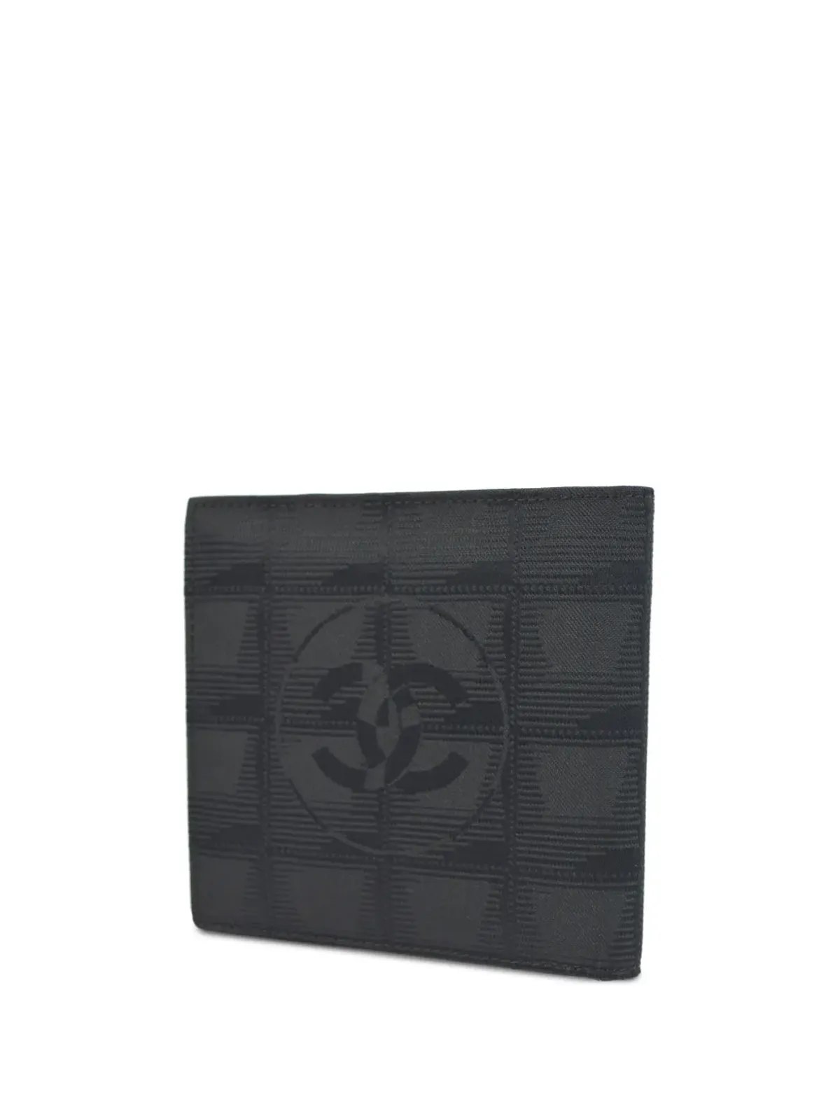 CHANEL ビンテージ 2000 Travel Line Choco Bar ウォレット - ブラック - 画像2