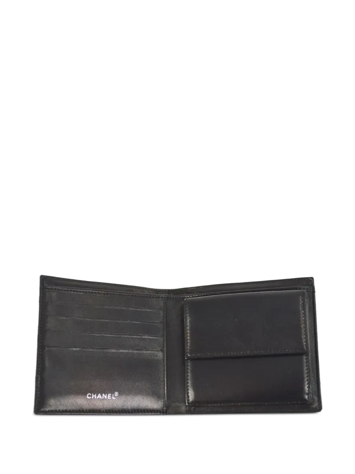 CHANEL ビンテージ 2000 Travel Line Choco Bar ウォレット - ブラック - 画像4