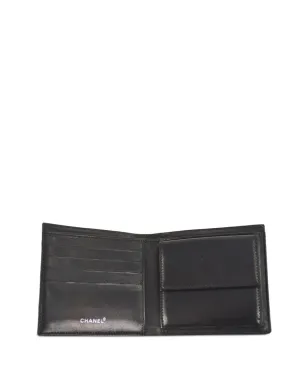 CHANEL ビンテージ 2000 Travel Line Choco Bar ウォレット - ブラック - サムネイル4