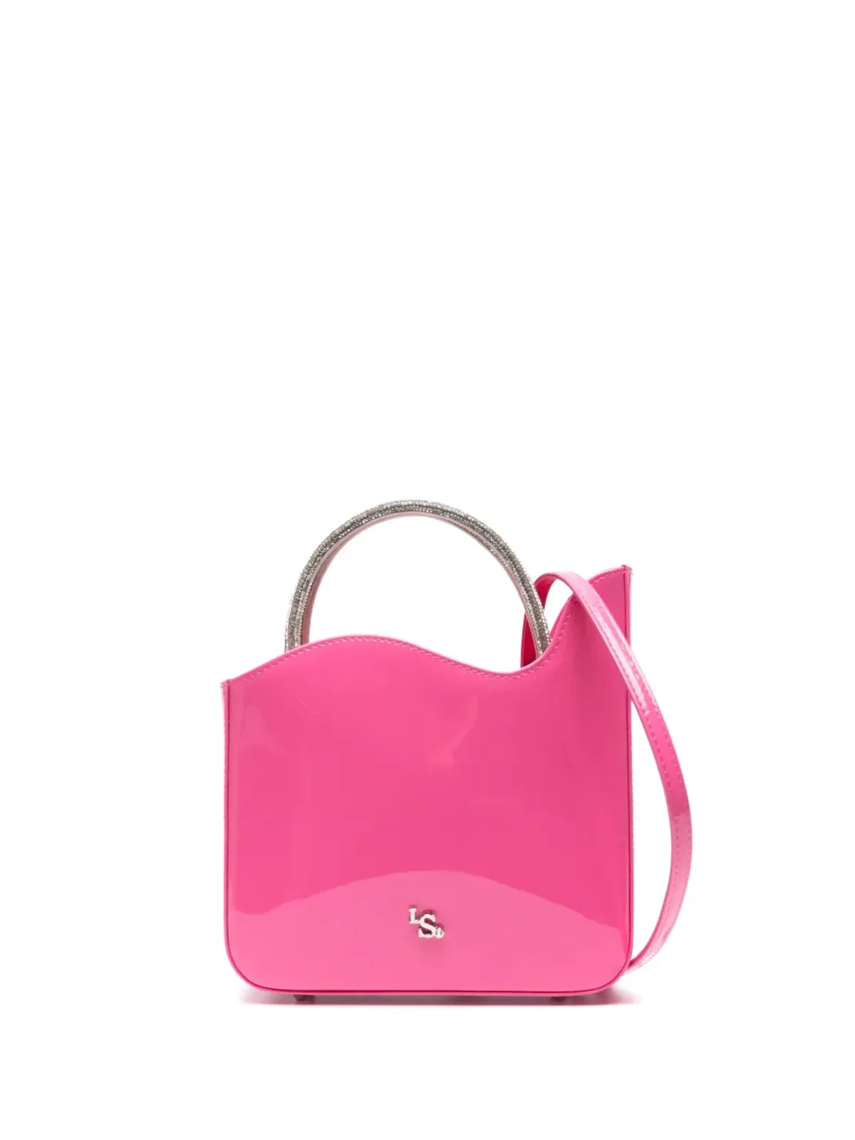 Le Silla Ivy patent-leather tote bag - Pink - 画像1