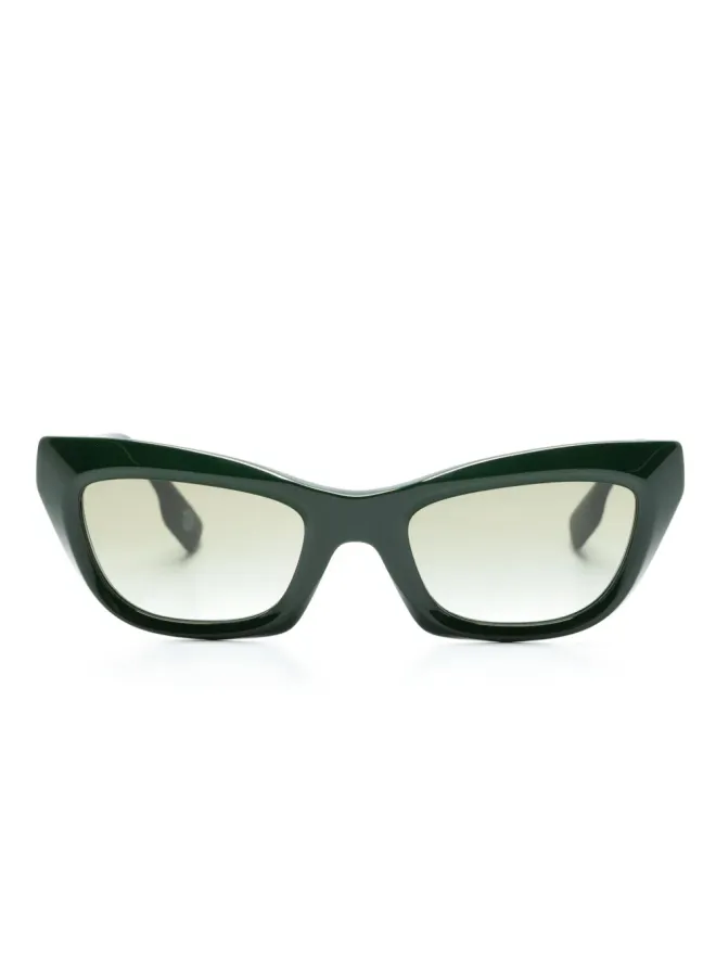 Burberry Eyewear Burberry Eyewear ロゴ入りプレート付きサングラスの商品画像