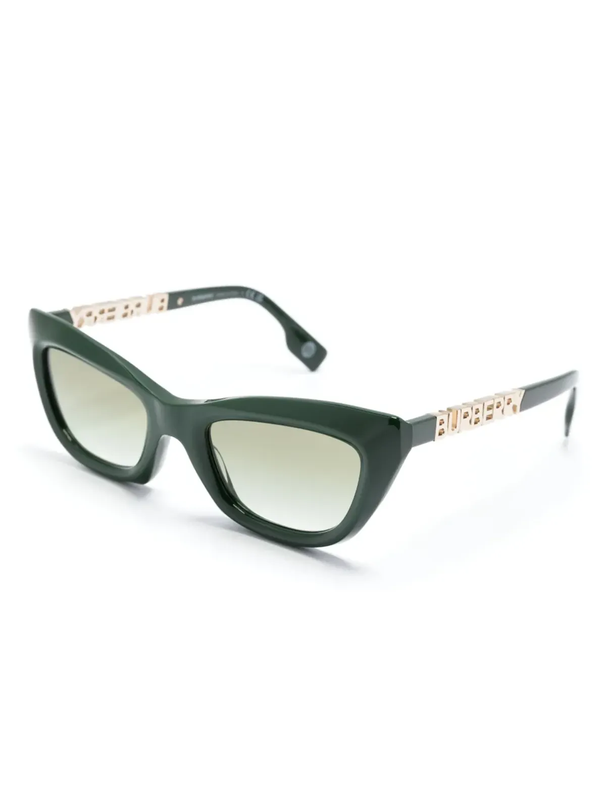 Burberry Eyewear ロゴ入りプレート付きサングラス - 画像2