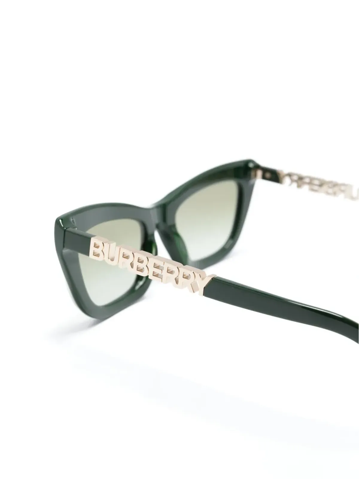 Burberry Eyewear ロゴ入りプレート付きサングラス - 画像3