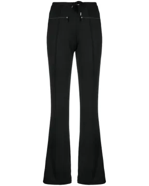 Courrèges ドローコード付き ブートカット トラックパンツ - ブラック - サムネイル1