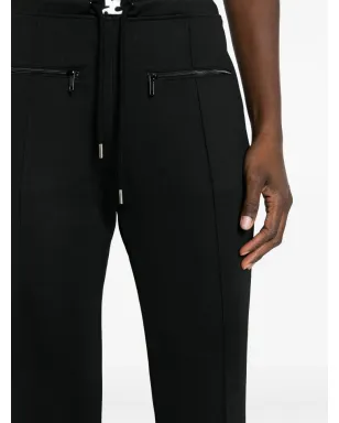 Courrèges ドローコード付き ブートカット トラックパンツ - ブラック - サムネイル5
