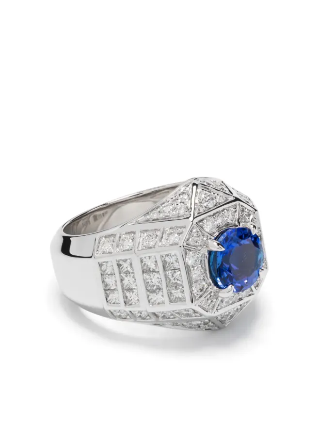 STATEMENT PARIS STATEMENT PARIS Meaningful Beauties #5 スターリングシルバーとダイヤモンド カクテルリングの商品画像
