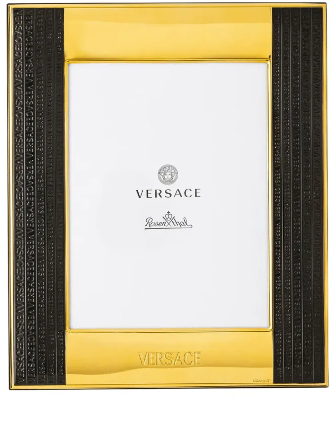 VERSACE Versace x Rosenthal 長方形フォトフレーム（15cm×20cm）- ゴールドの商品画像