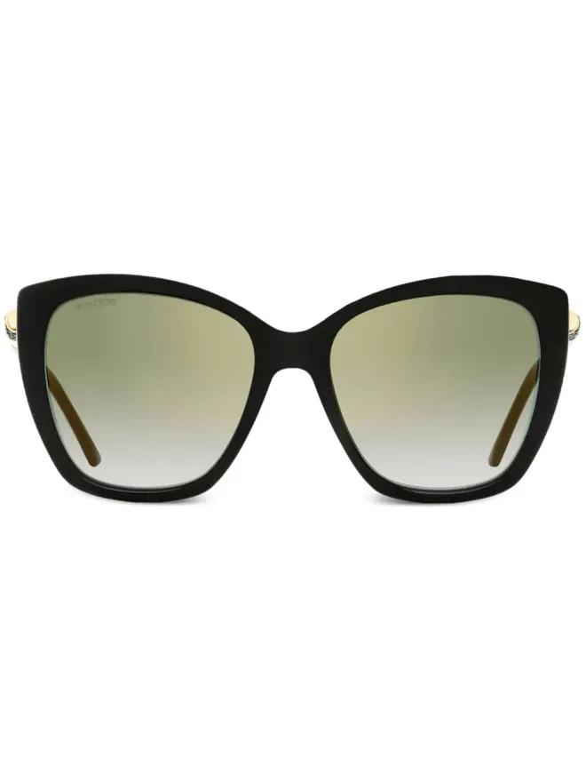 Jimmy Choo Eyewear Jimmy Choo Eyewear ローズ蝶型フレームサングラスの商品画像