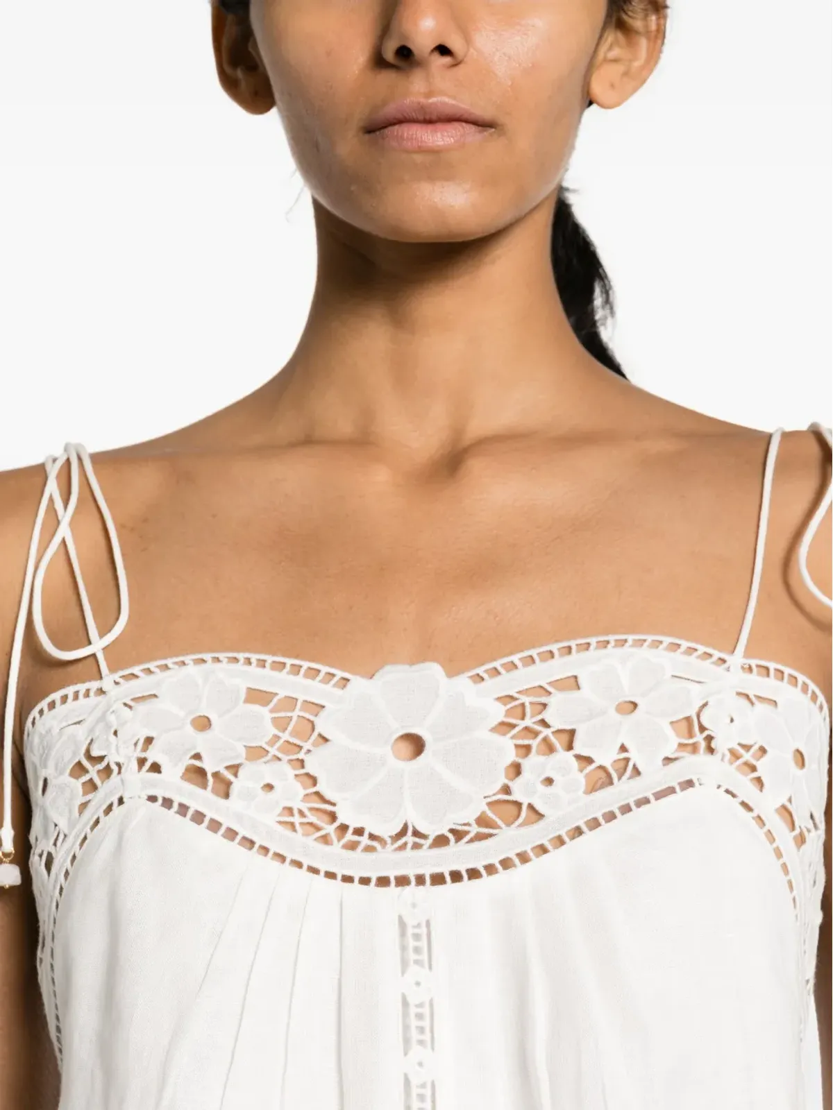 ZIMMERMANN August broderie-anglaise linen top - 画像5