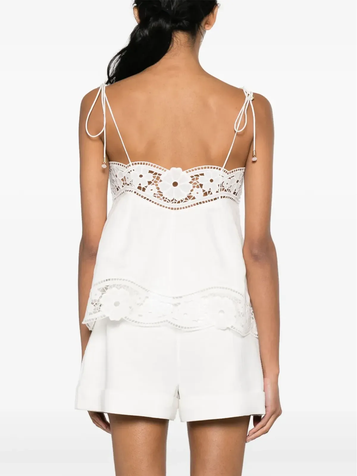 ZIMMERMANN August broderie-anglaise linen top - 画像4