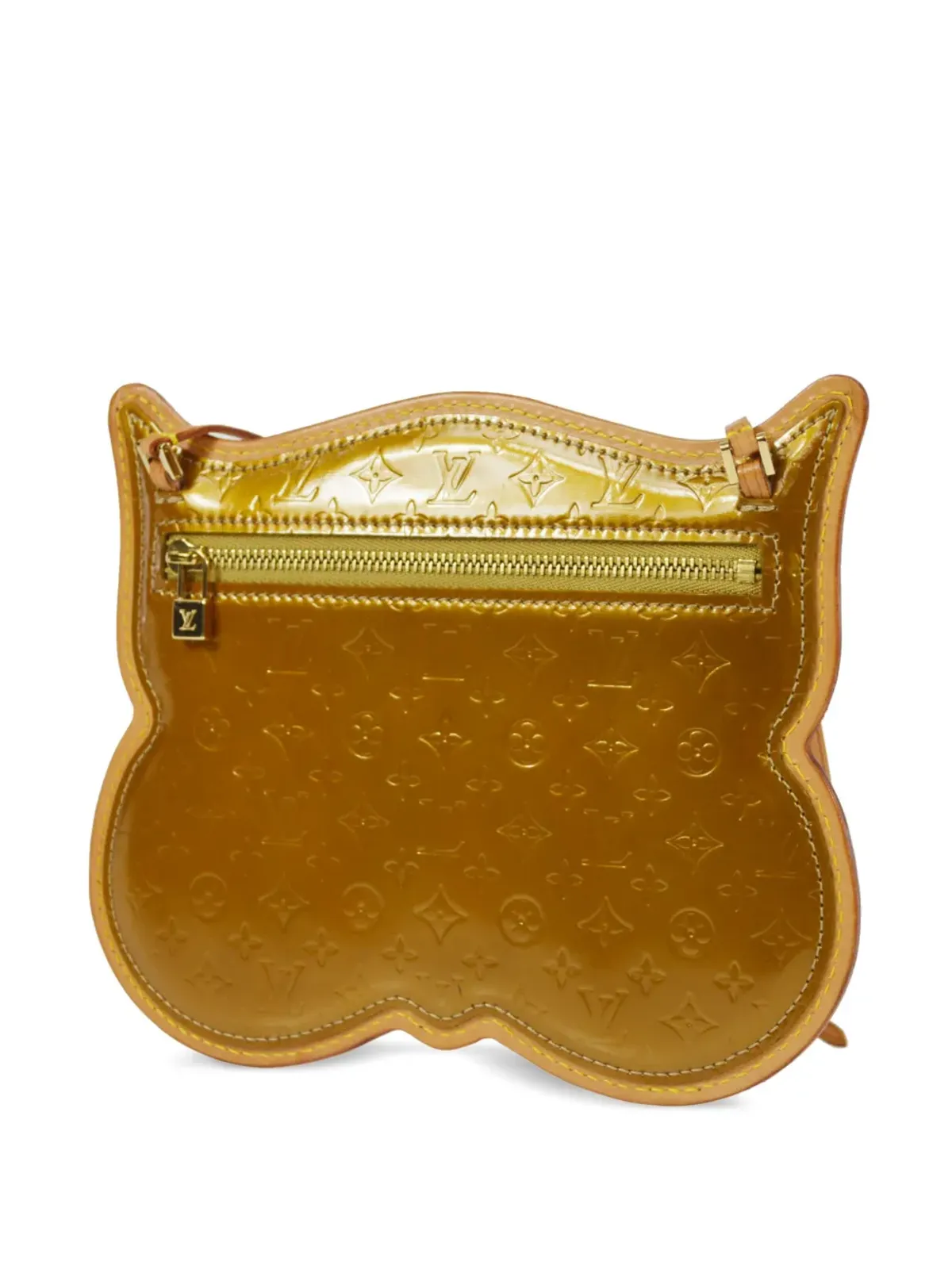 Louis Vuitton ビンテージ 2002 Pochette Conte de Fées Owl ミニバッグ - ゴールド - 画像2