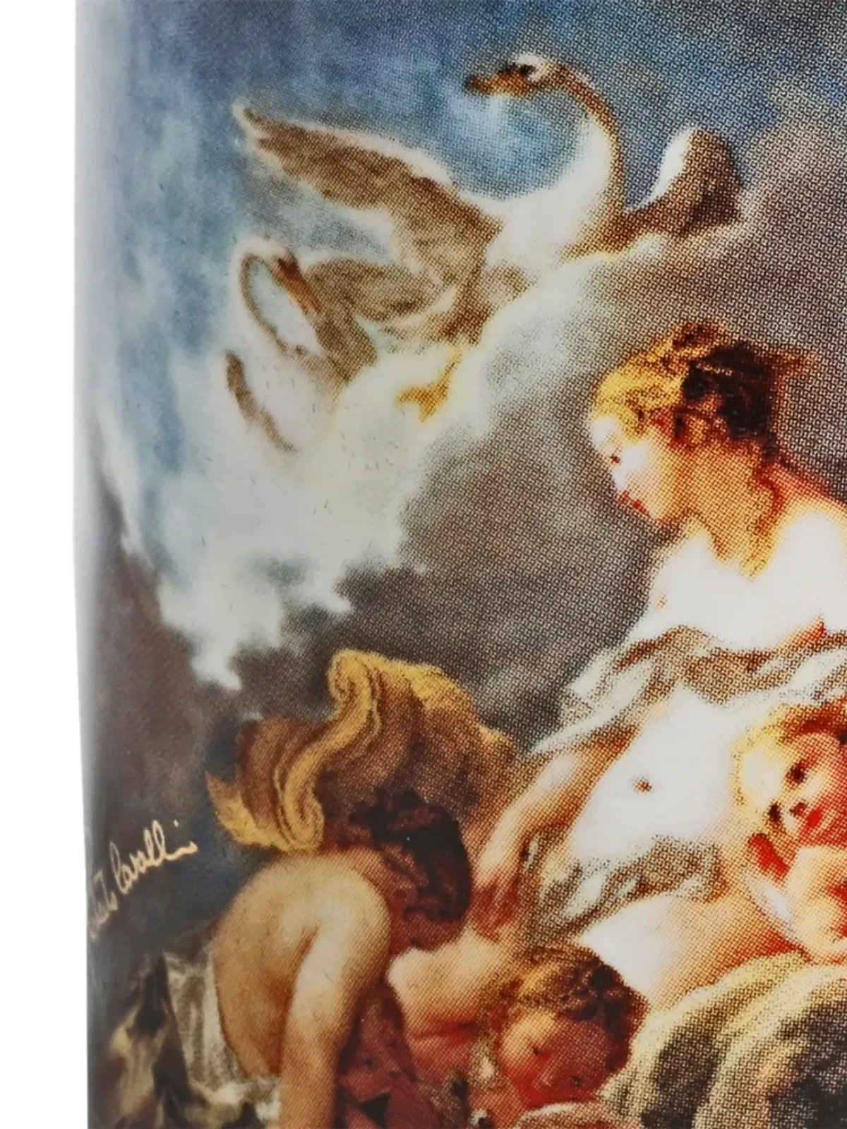 Roberto Cavalli Home ワイルドレダ ボーンチャイナマグ ブラウン - 画像2