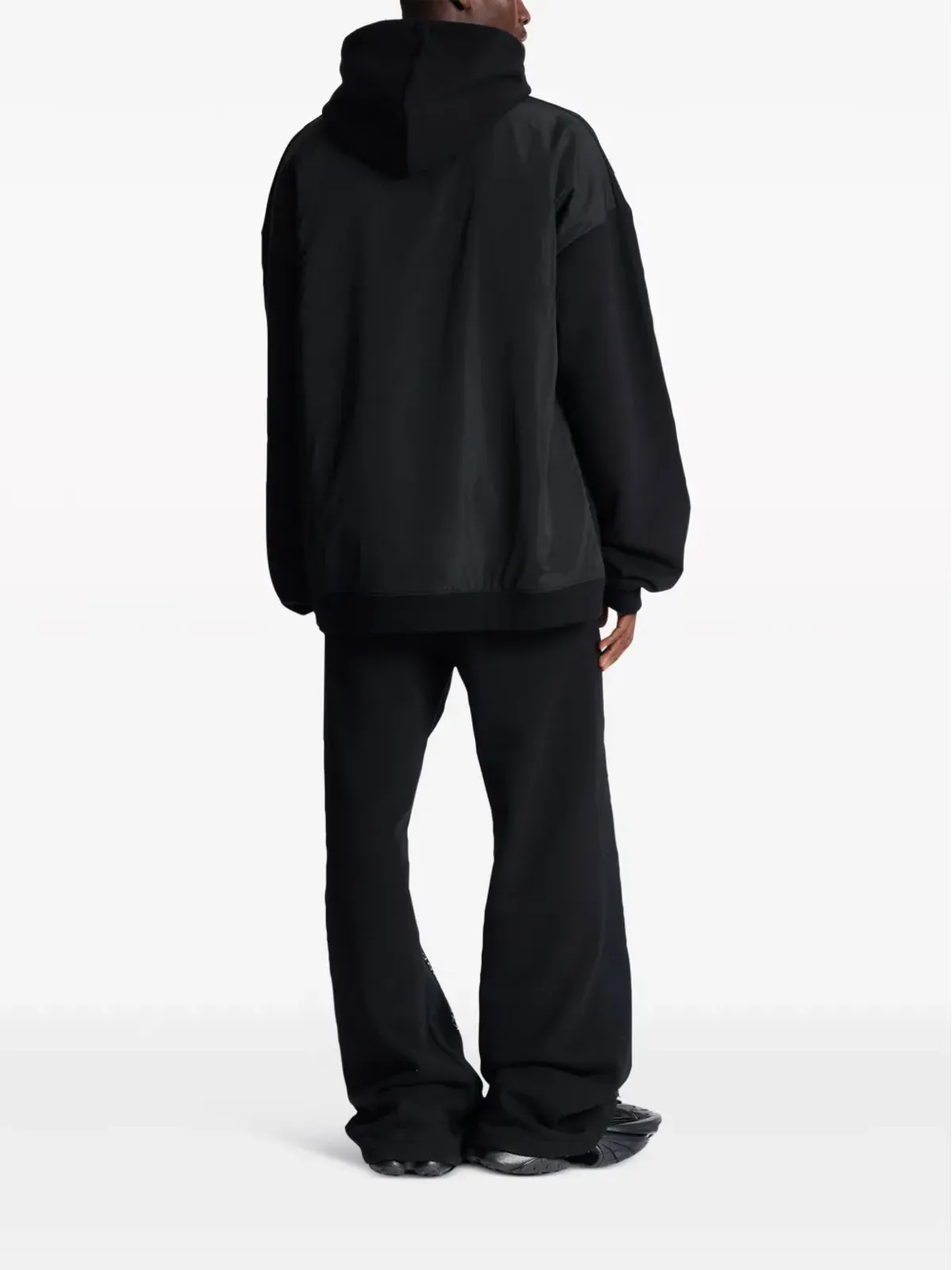 Balmain ロゴパッチ コットンブレンド フーディ - 画像4