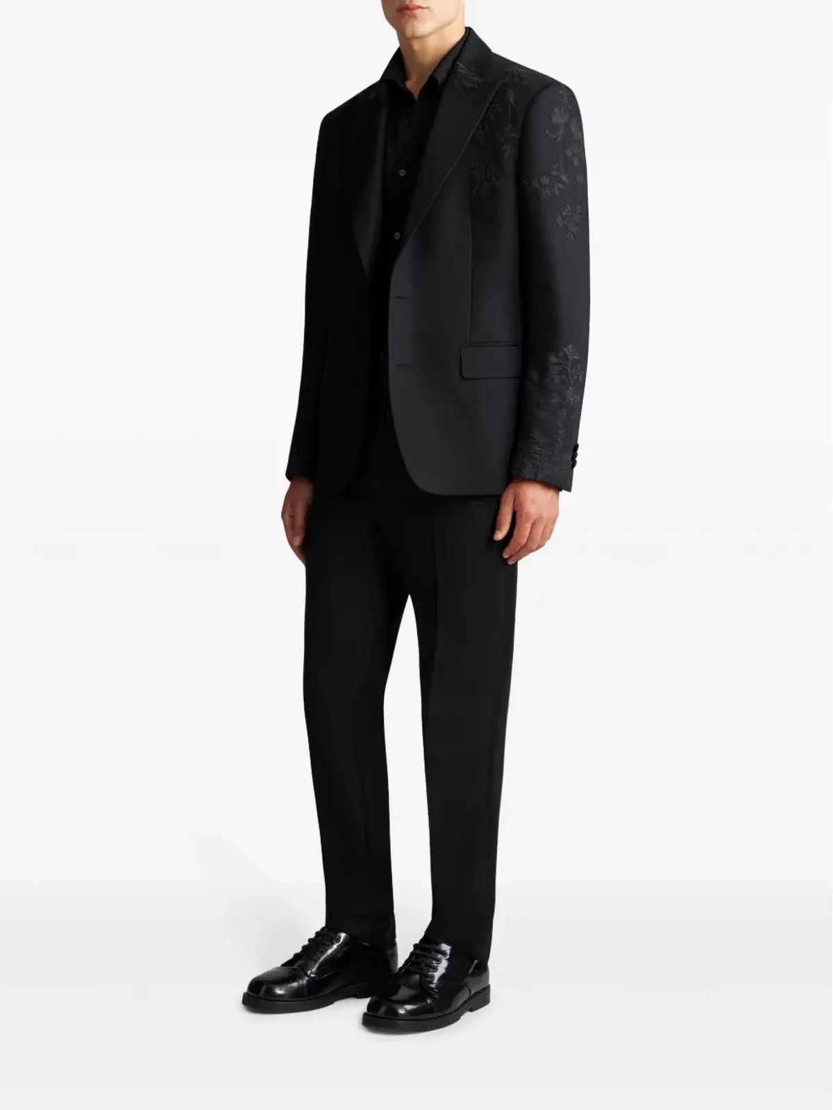 ETRO テーラード・スリムカットパンツ - ブラック - 画像2