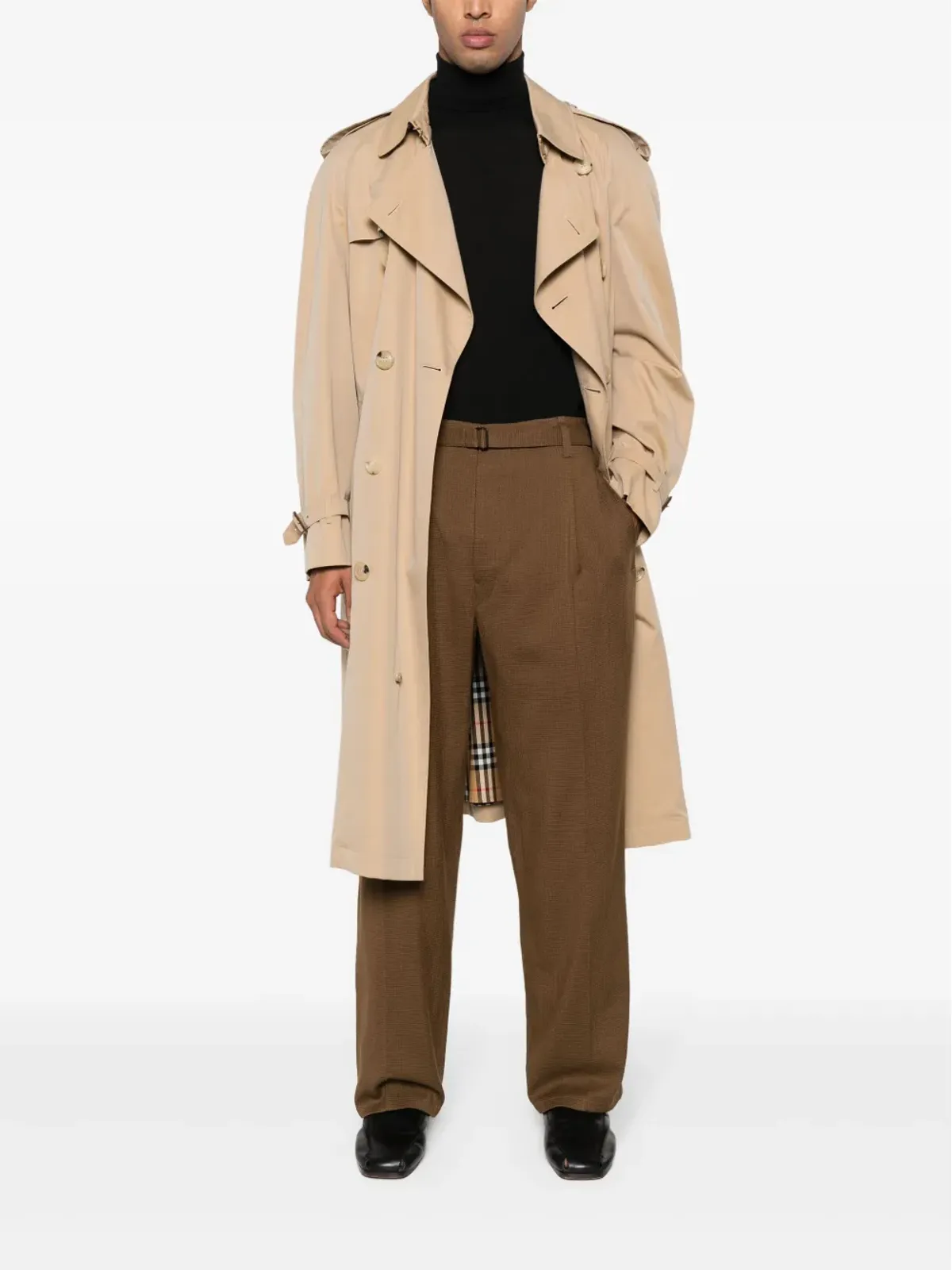 Piacenza Cashmere ロールネック ウール ジャンパー - 画像2