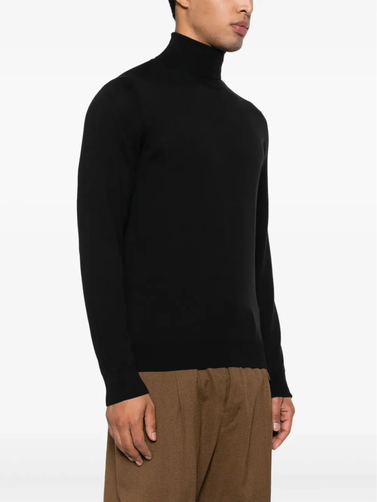 Piacenza Cashmere ロールネック ウール ジャンパー - 画像3