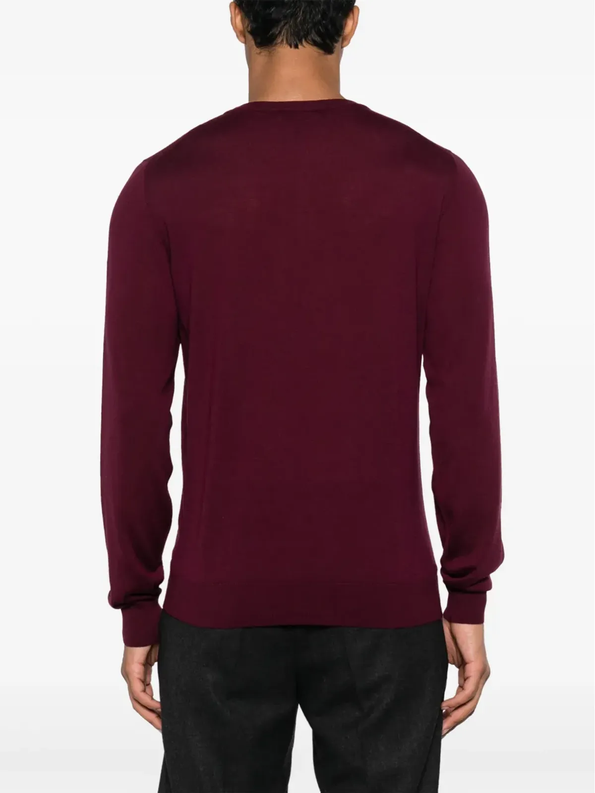 Piacenza Cashmere クルーネック ウールセーター - 画像4