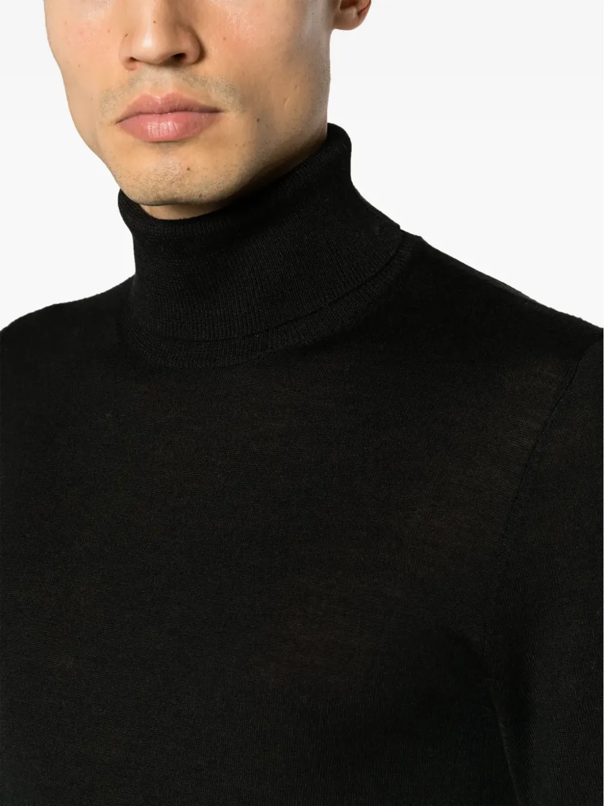 Hackett ロールネック ウール混紡 ジャンパー - 画像5