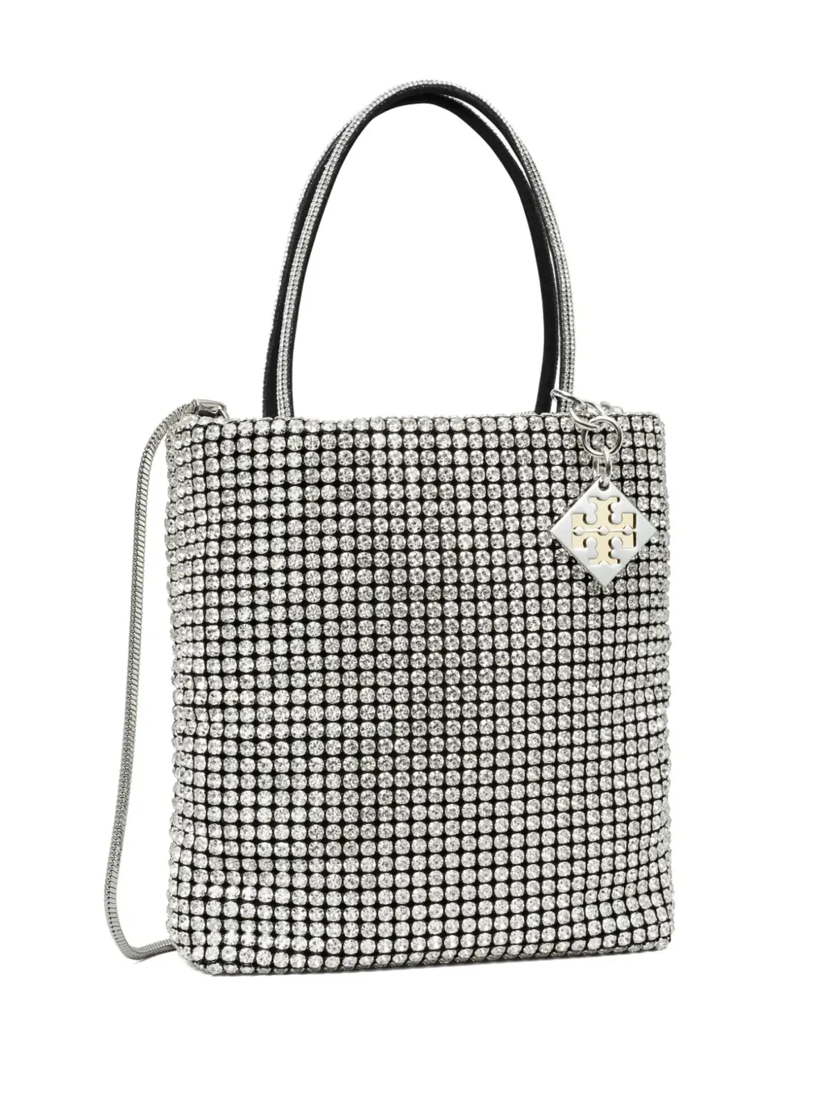 Tory Burch ミニ Night Owl クリスタルエンブリッシュ トートバッグ - 画像4