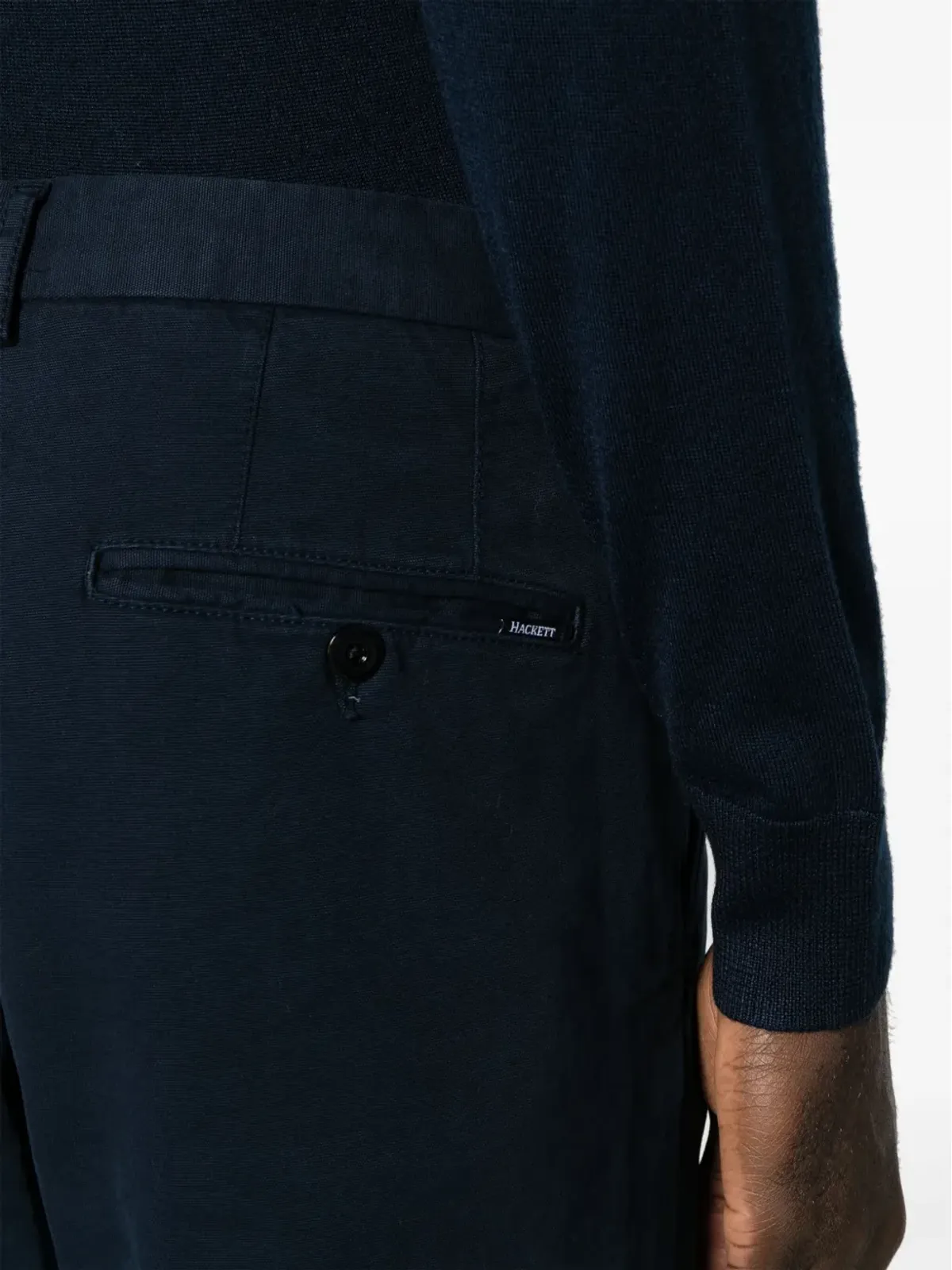 Hackett スリムカット コットン チノパンツ - 画像5