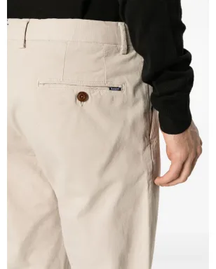 Hackett スリムレッグ コットン チノパンツ - ブラウン - サムネイル5