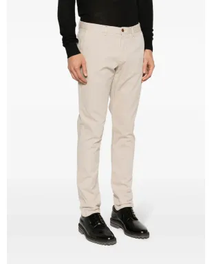 Hackett スリムレッグ コットン チノパンツ - ブラウン - サムネイル3