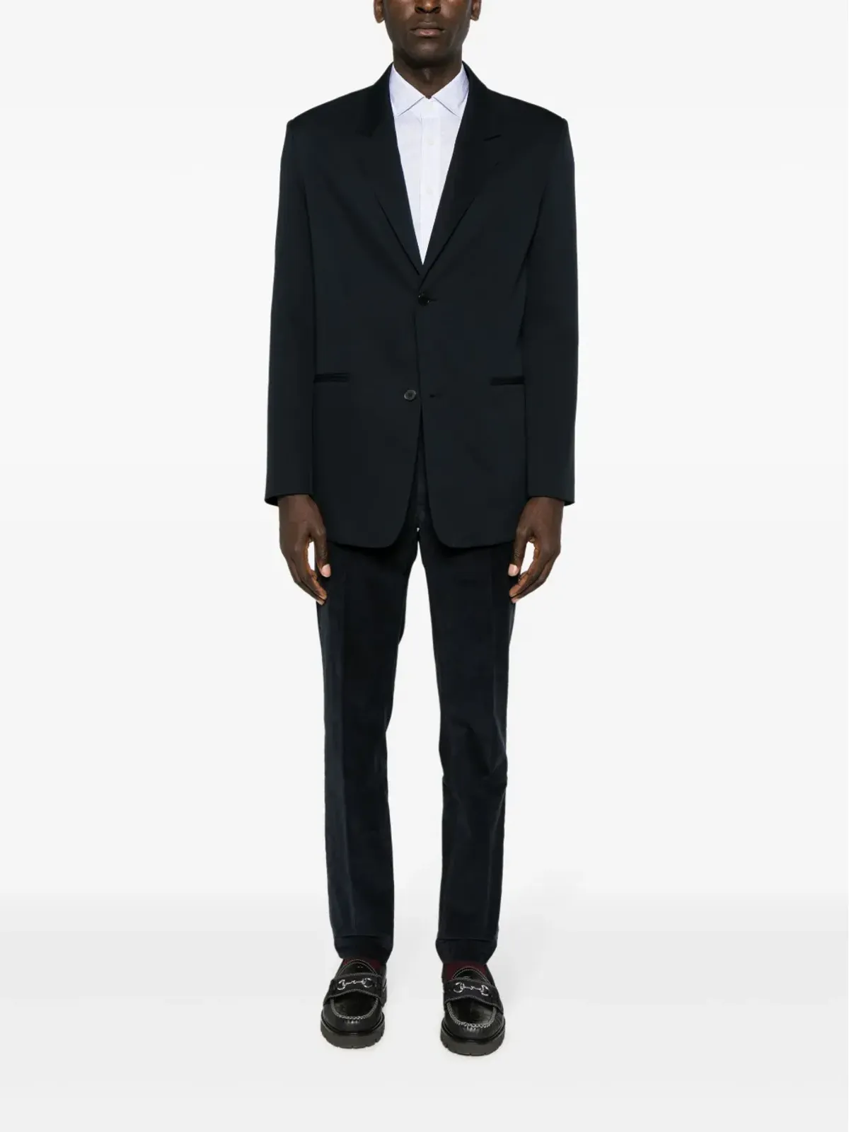 Hackett ストライプ入りコットンシャツ - 画像2