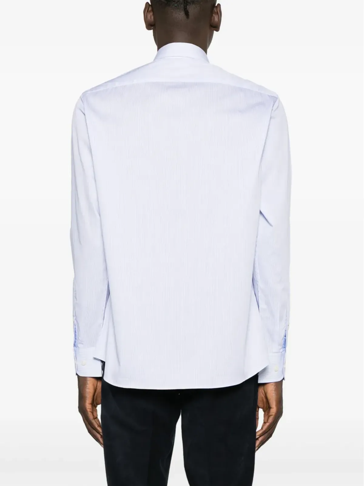 Hackett ストライプ入りコットンシャツ - 画像4
