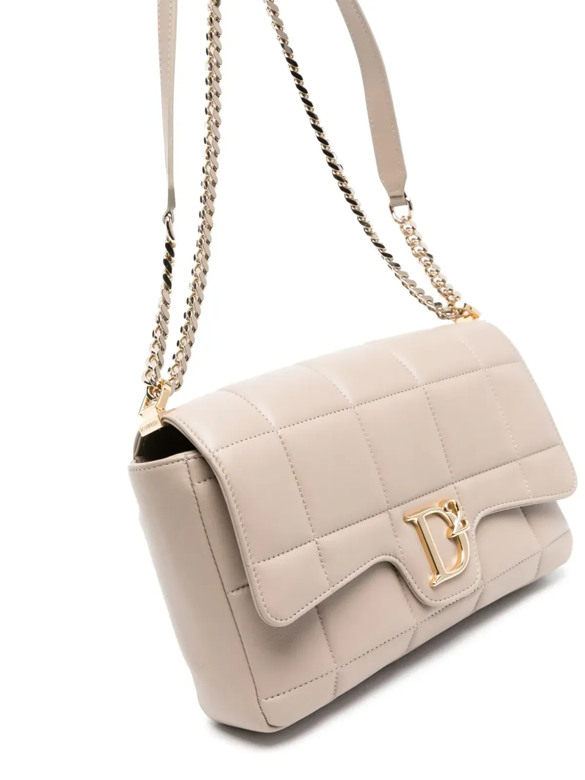 DSQUARED2 D2ステートメント ソフトショルダーバッグ - グレー - 画像4
