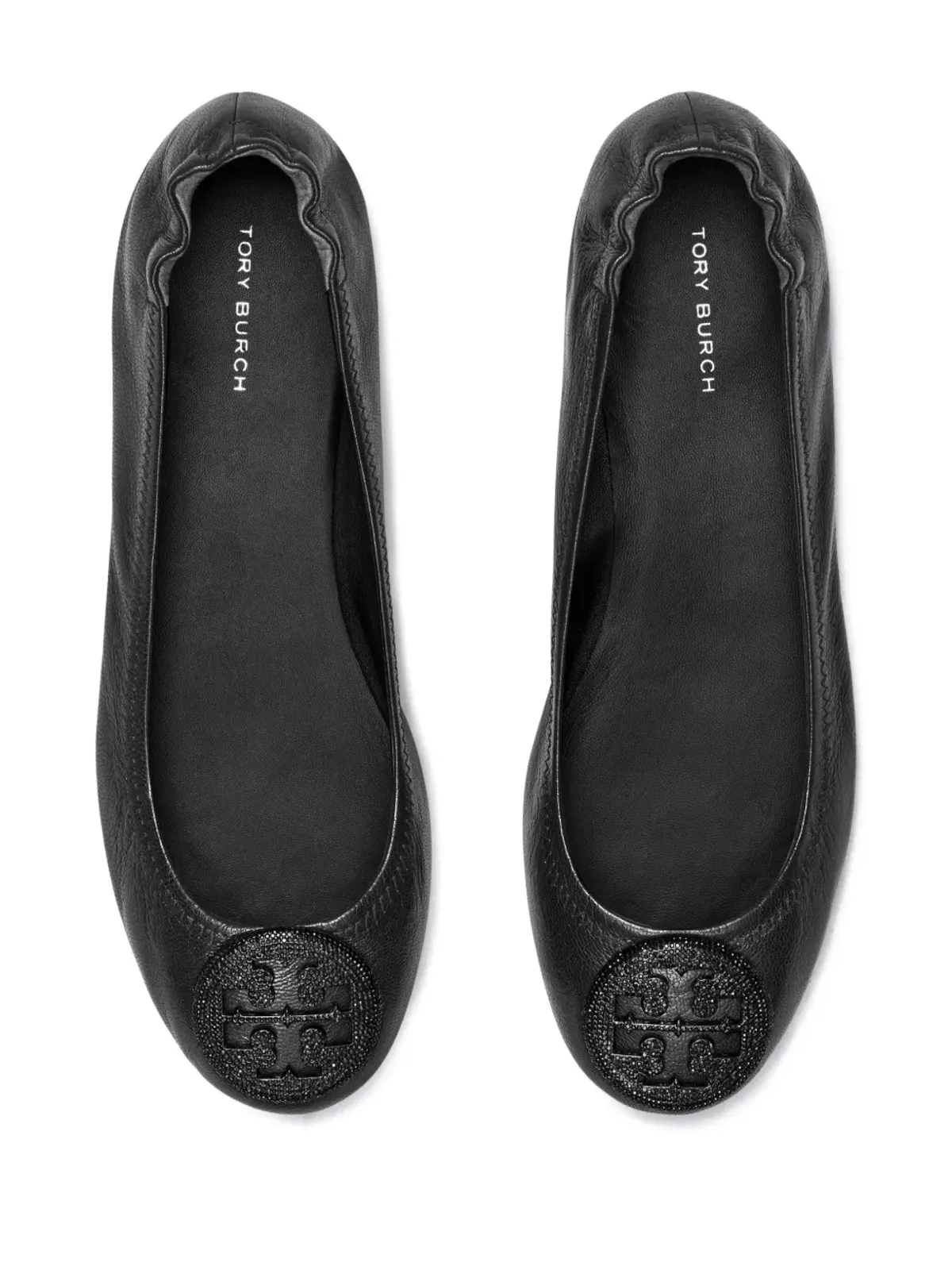 Tory Burch ミニー ロゴプレート バレリーナシューズ - 画像4