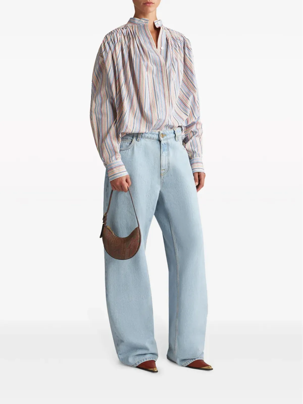 ETRO ミニ エッセンシャル ショルダーバッグ - ブラウン - 画像2
