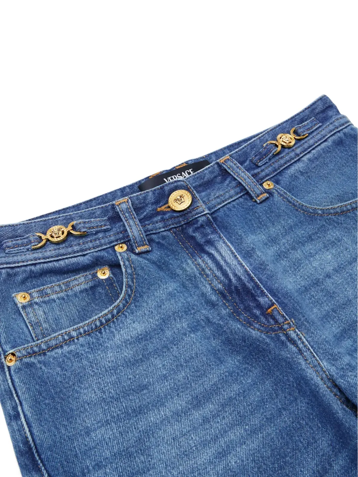 Versace Medusa flared jeans - 画像3