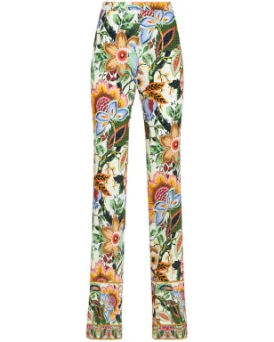 ETRO 花柄プリント ストレートパンツ - サムネイル1