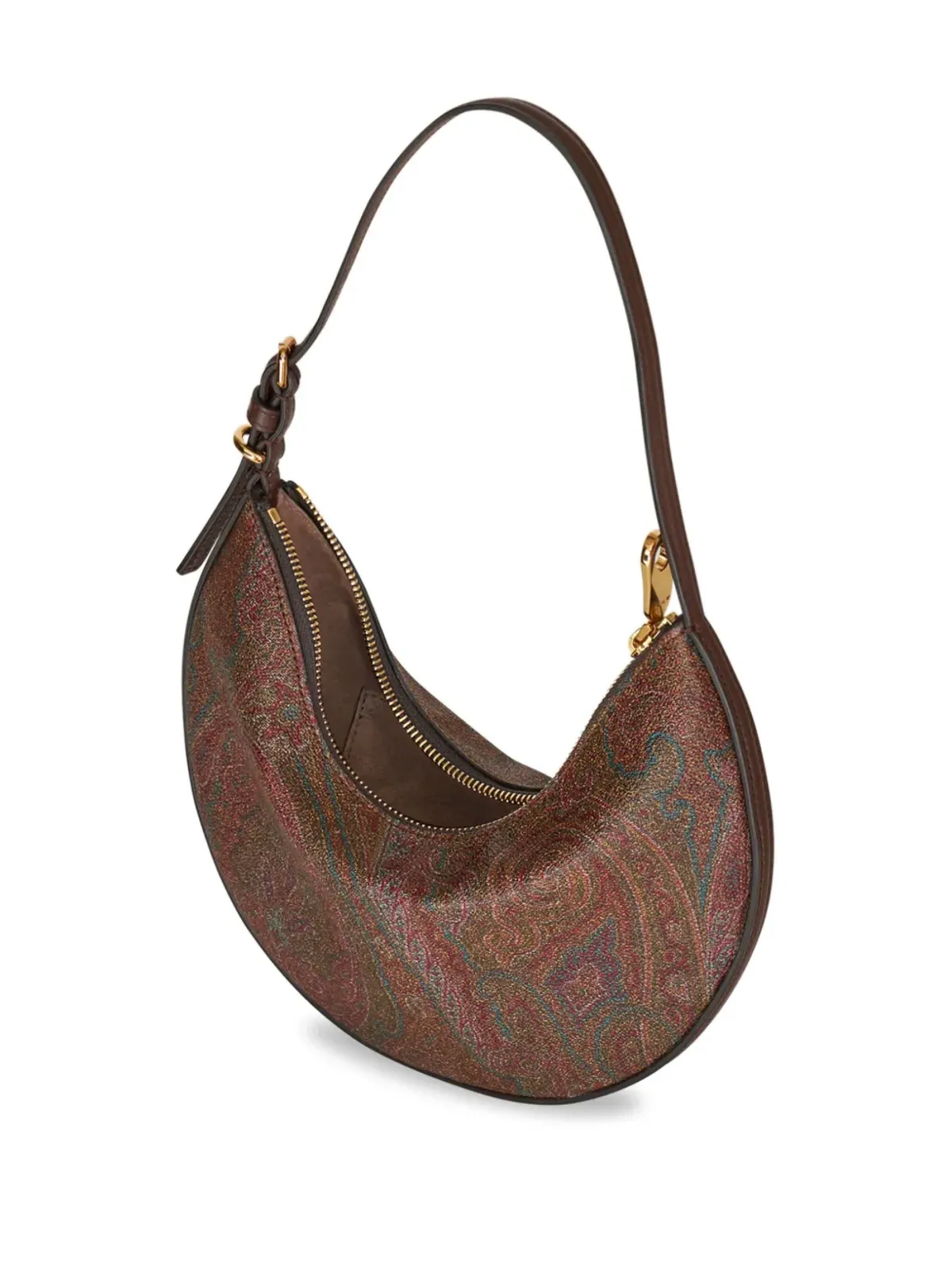 ETRO 小型 エッセンシャル ホーボー ショルダーバッグ - ブラウン - 画像5