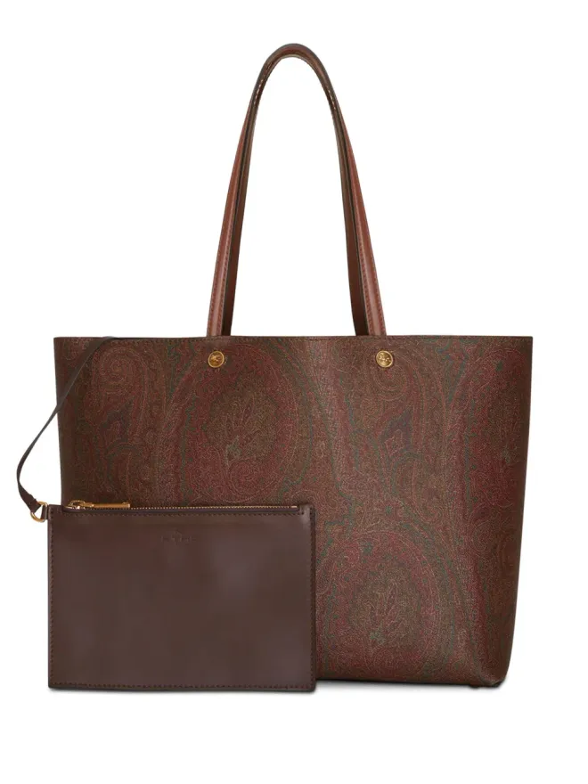 ETRO ETRO エッセンシャル トートバッグ ブラウンの商品画像