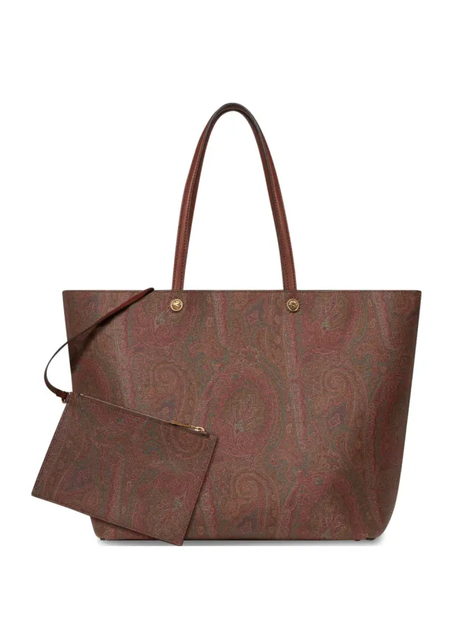 ETRO ETRO マキシ エッセンシャル トートバッグ - ブラウンの商品画像