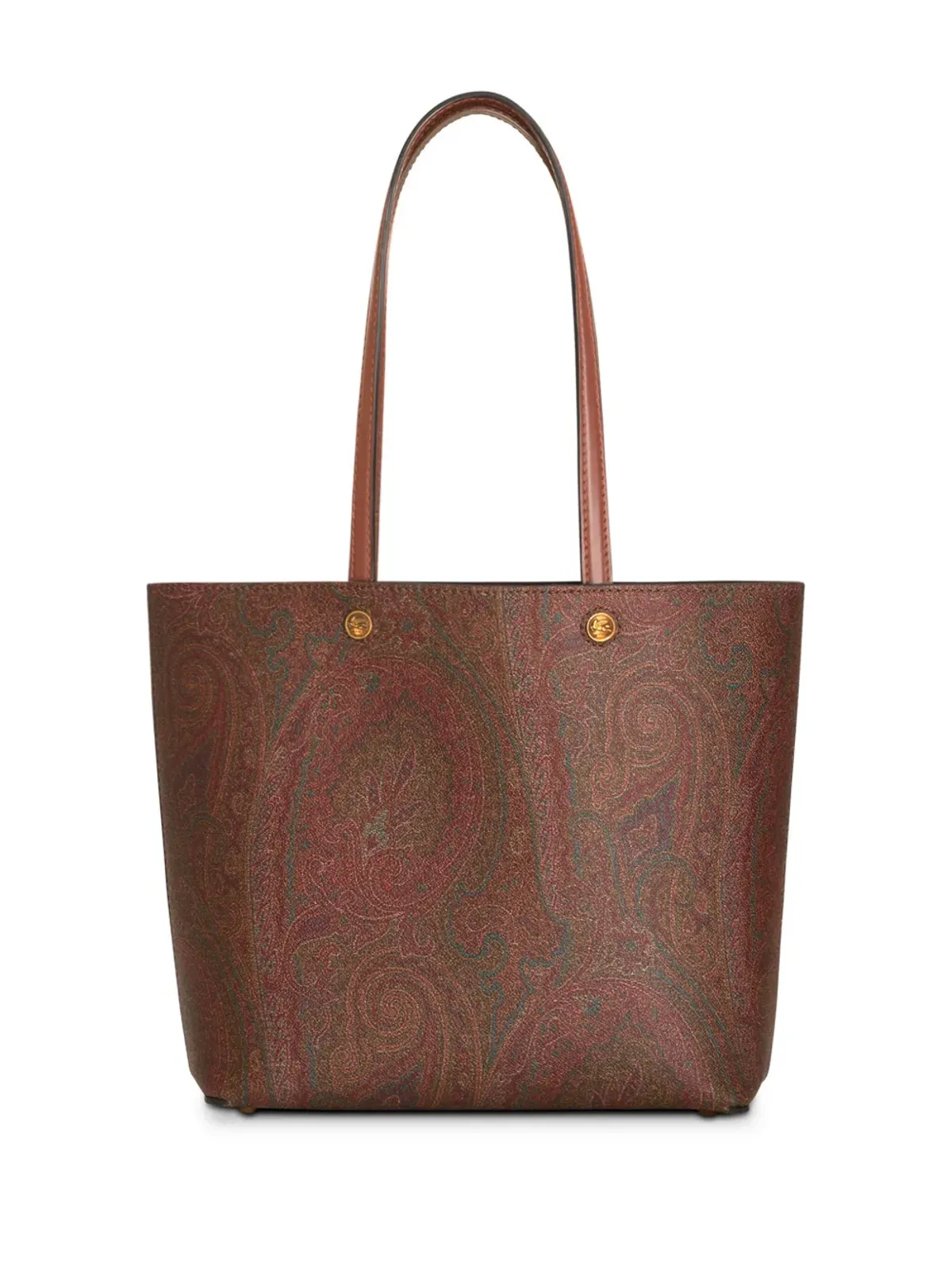 ETRO ミディアム エトロ エッセンシャル トートバッグ ブラウン - 画像3
