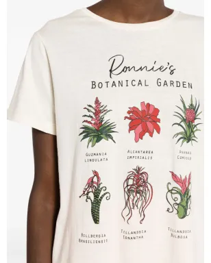 Isolda Ronnie's Botanical Garden コットンTシャツ - サムネイル5