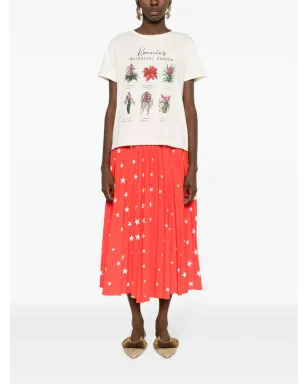 Isolda Ronnie's Botanical Garden コットンTシャツ - サムネイル2