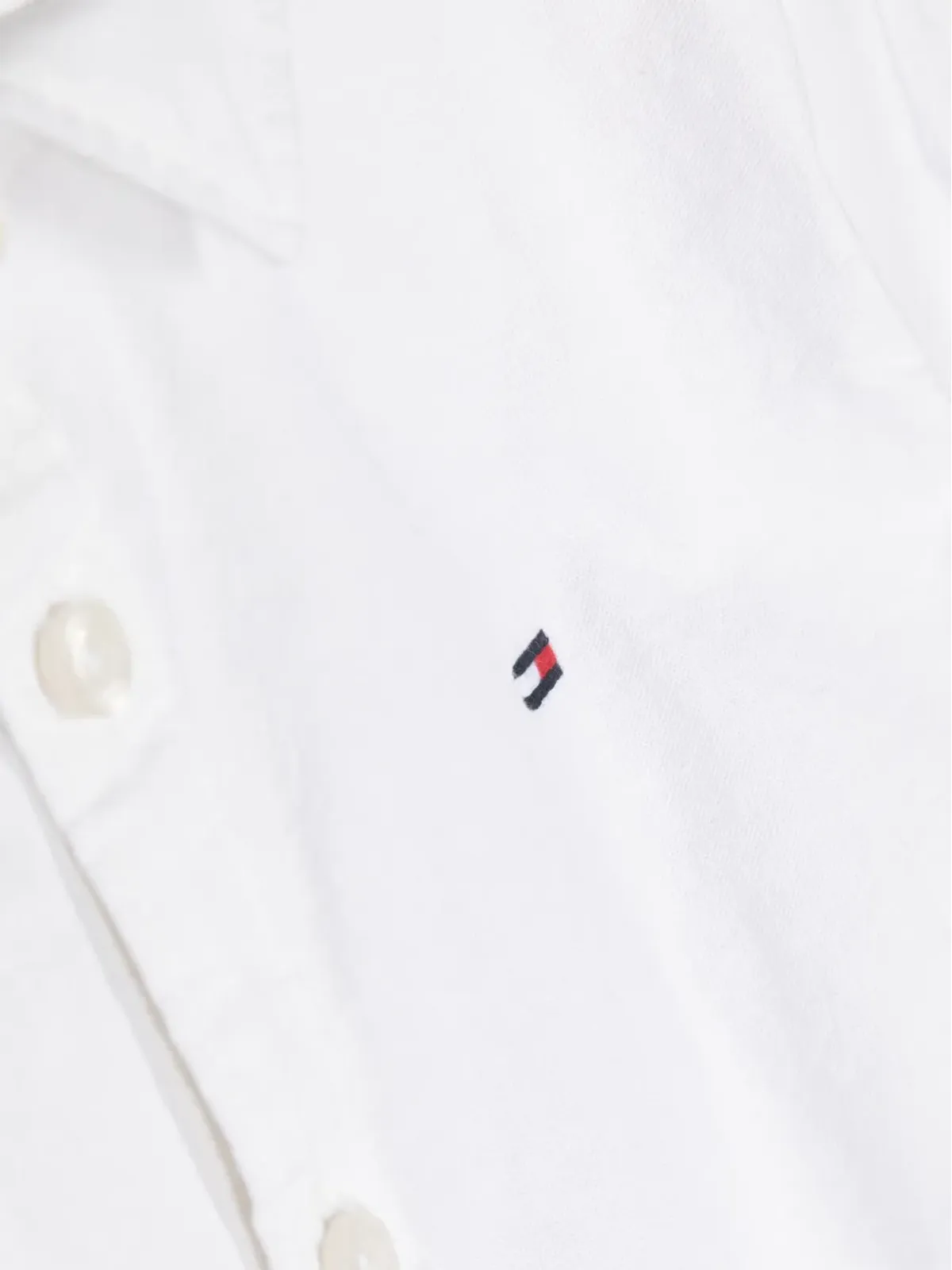 Tommy Hilfiger Junior 刺繍ロゴ入りシャツ - 画像3