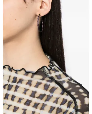 Charriol Love Twist hoop earrings - サムネイル2