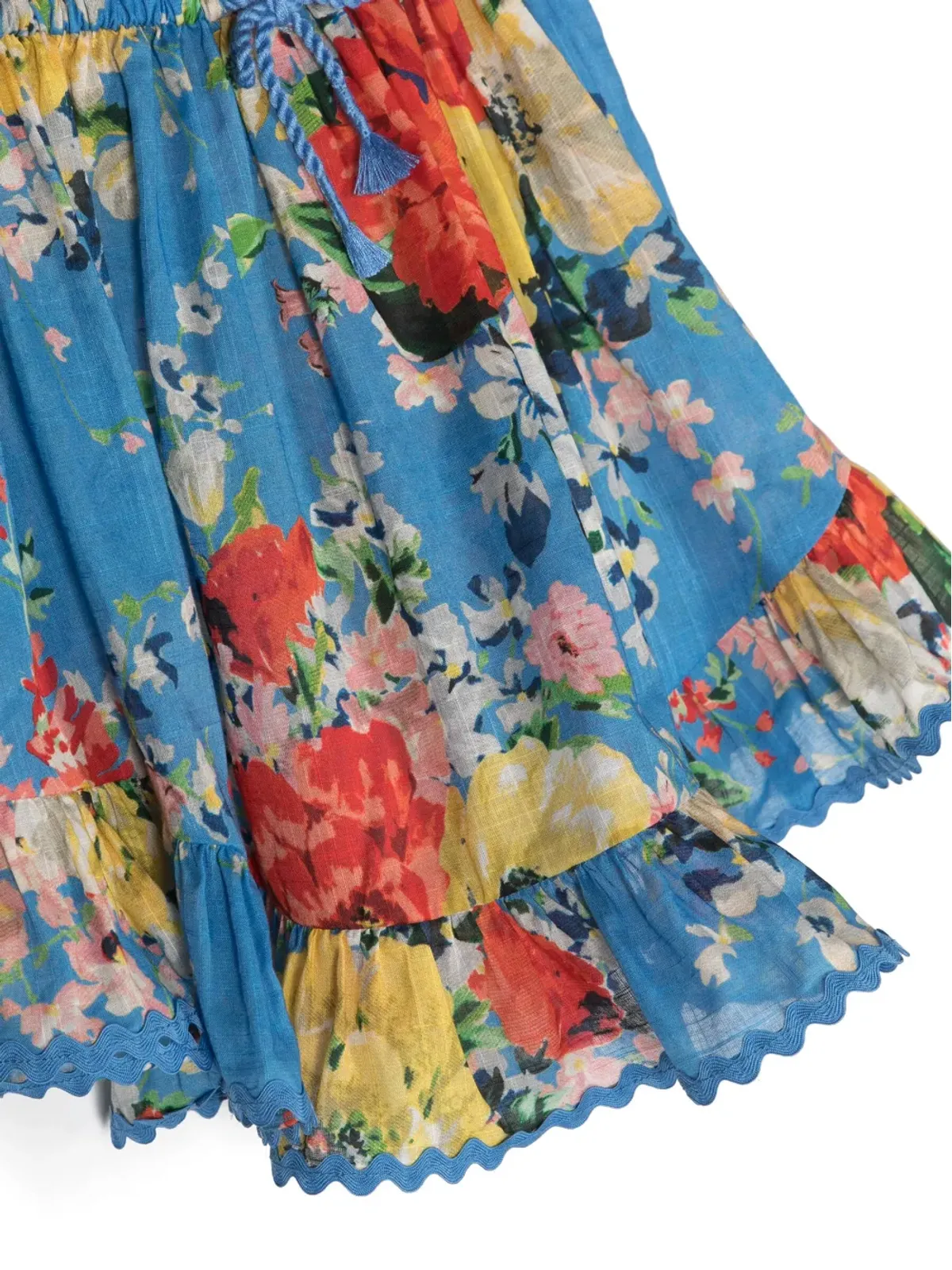 ZIMMERMANN Kids アルライト 花柄プリント コットン ドレス - 画像3