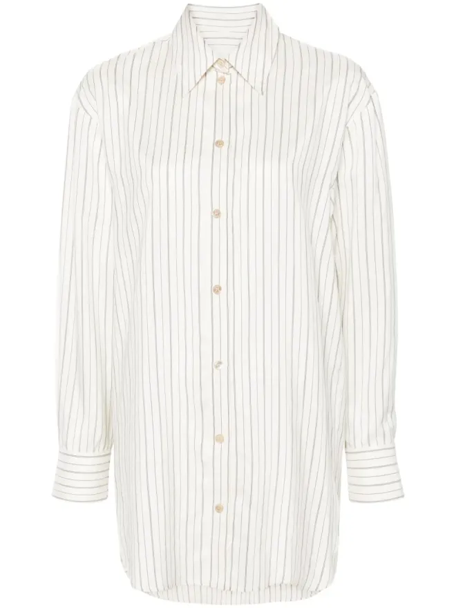 Isabel Marant ISABEL MARANT Cylvany ストライプシャツ - ホワイトの商品画像