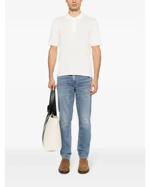 rag & bone Harveyリブニットポロシャツ - サムネイル2