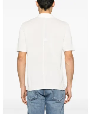 rag & bone Harveyリブニットポロシャツ - サムネイル4